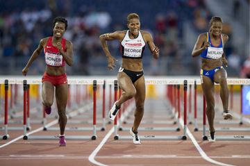 Phylicia places 5th in 100m hurdles at the Toronto Pan Am Games